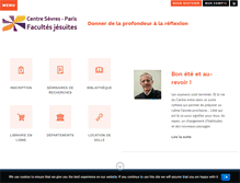 Tablet Screenshot of centresevres.com
